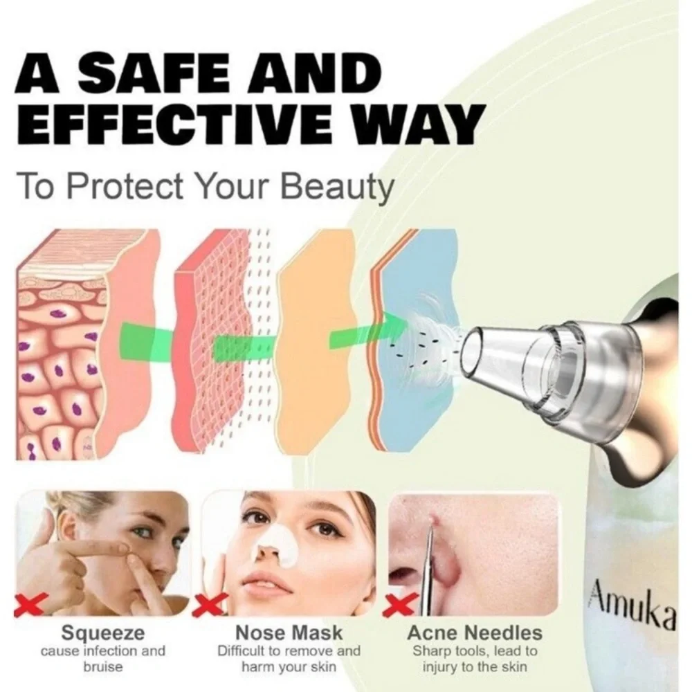 AMUKA (MARBLE) Blackhead Removal Cleanser, New‎ & sealed in box